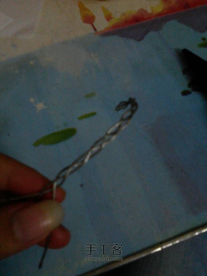 美美哒指甲油花戒指制作教程💍 第11步