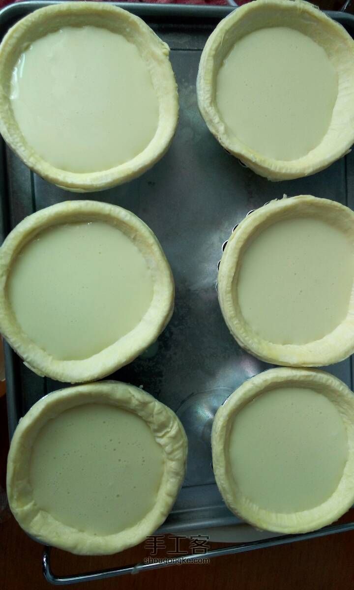 酸奶葡式蛋挞制作教程 第3步