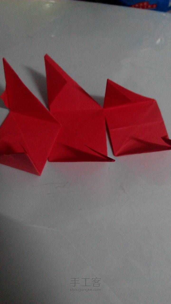 小小魔术花 折纸教程 第10步