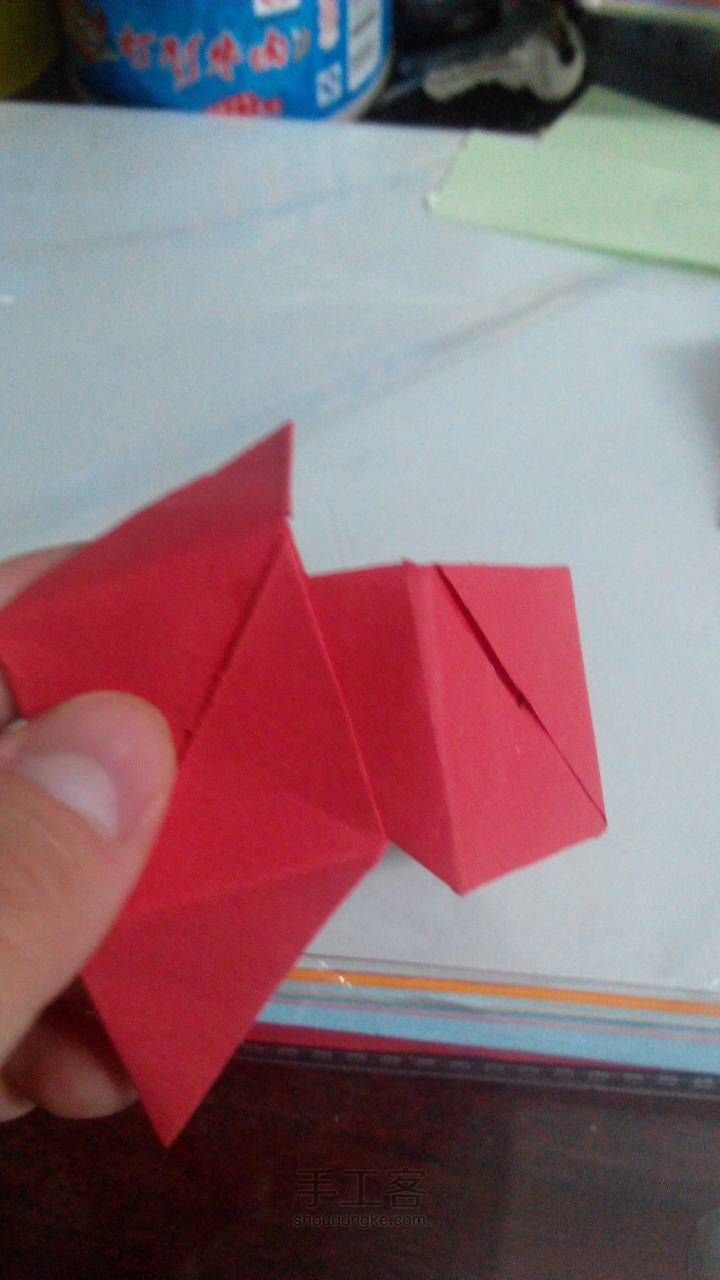 小小魔术花 折纸教程 第20步