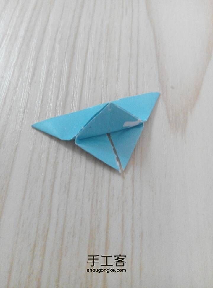 折纸蝴蝶立体画制作教程 第5步