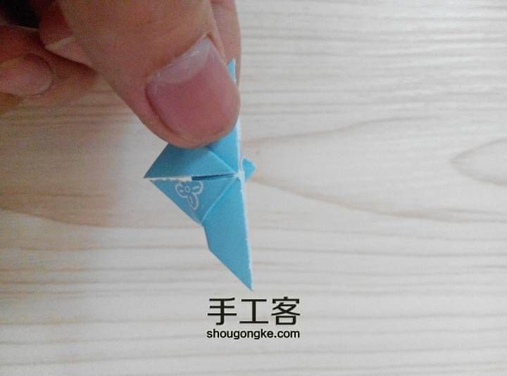 折纸蝴蝶立体画制作教程 第6步