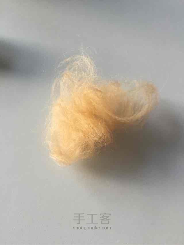   [ 成品可购 ] 羊毛毡戳戳乐小多肉花盆制作方法羊毛毡 第3步