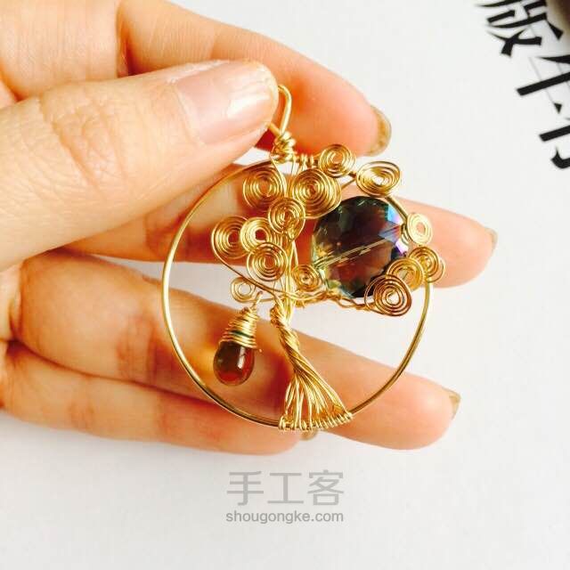 生命树之蓝月 绕线教程 第7步