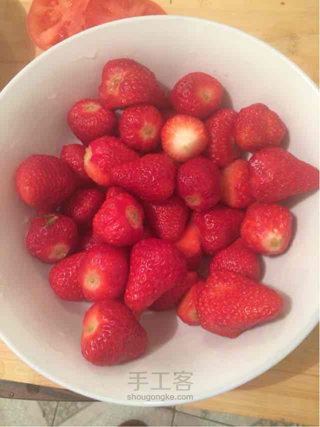 草莓酱制作教程🍓 第2步