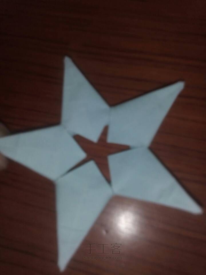 折纸小星星 第12步