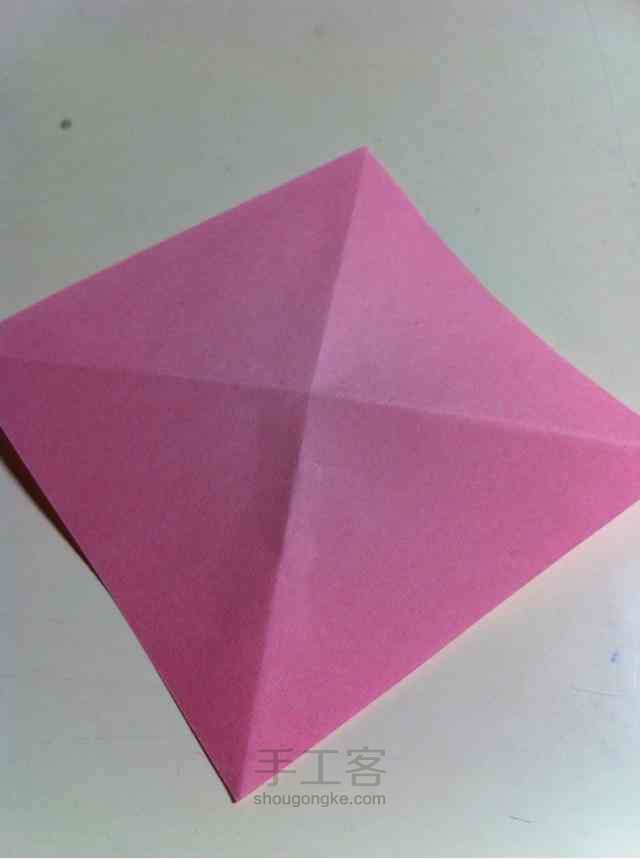 【折纸教程】风铃🎐 第4步