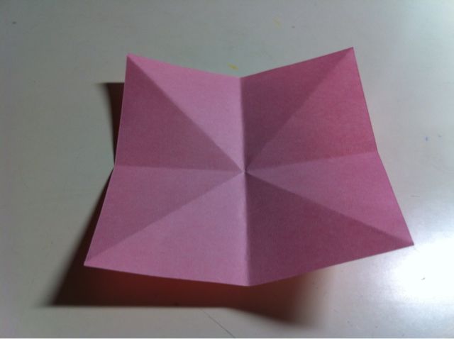 【折纸教程】风铃🎐 第6步