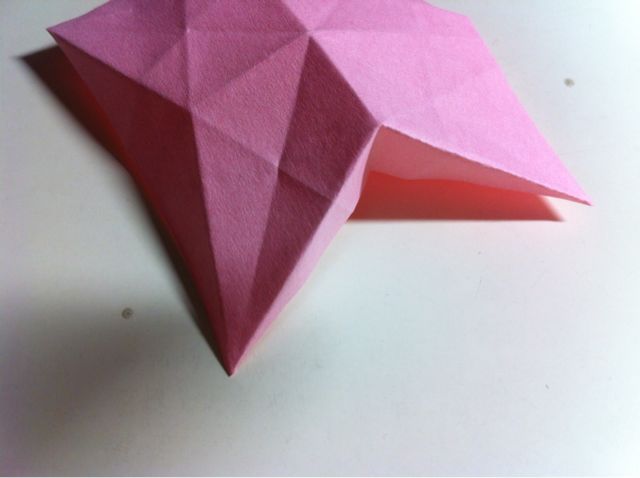 【折纸教程】风铃🎐 第12步