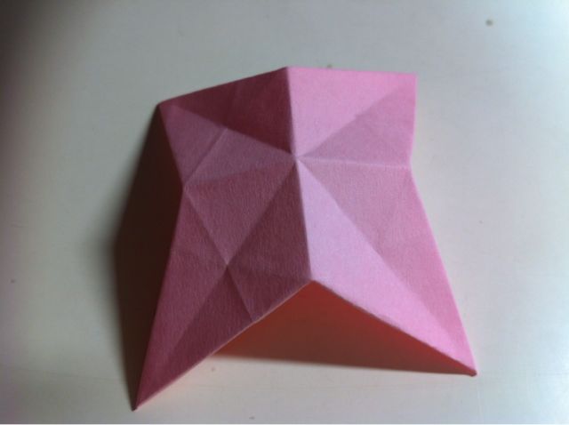 【折纸教程】风铃🎐 第13步