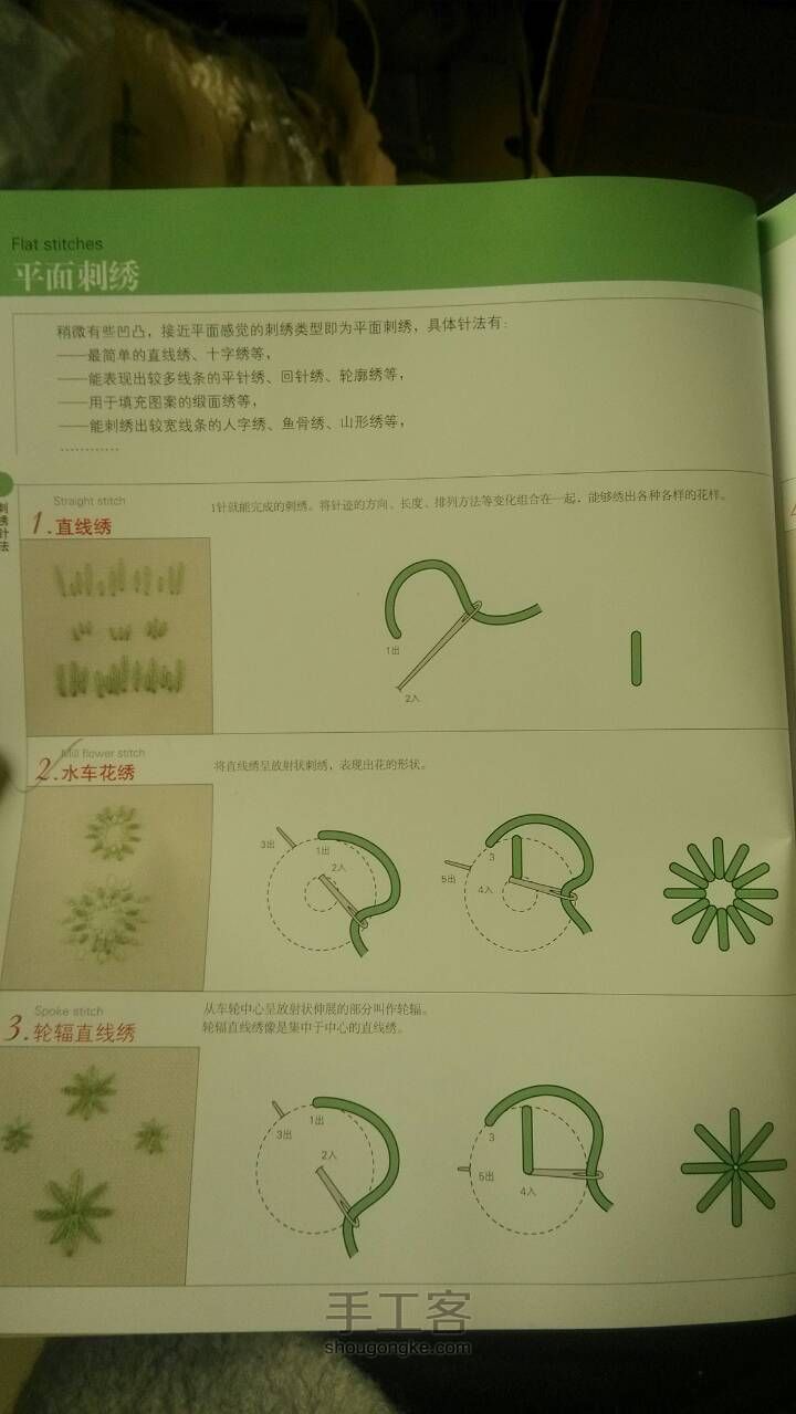 刺绣入门——平面刺绣 第1步