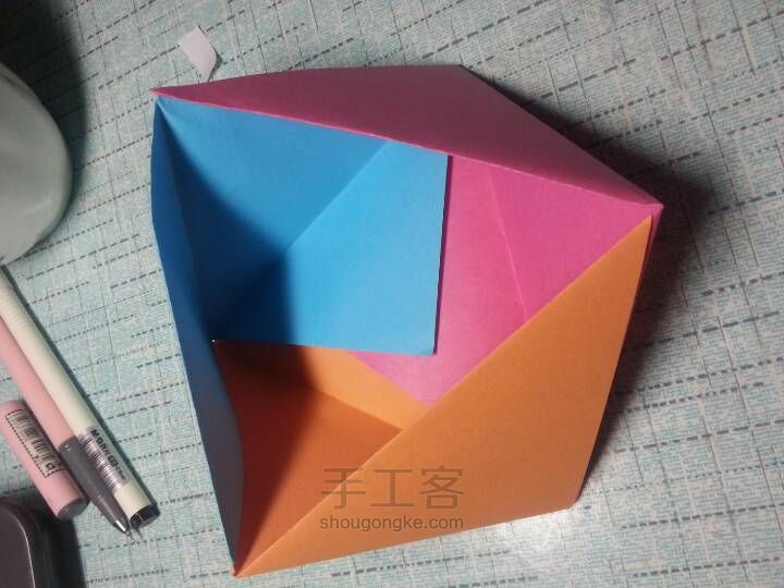 超easy 三角盒 第1步