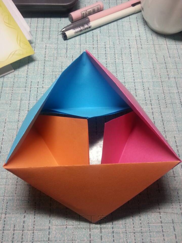 超easy 三角盒 第12步
