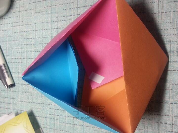 超easy 三角盒 第14步