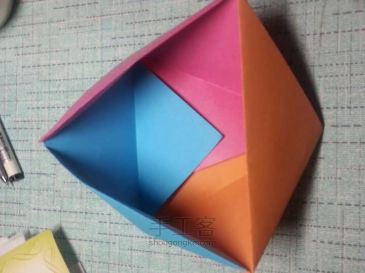 超easy 三角盒 第15步