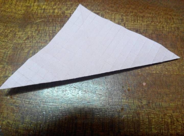 玫瑰千纸鹤 折纸教程 第3步
