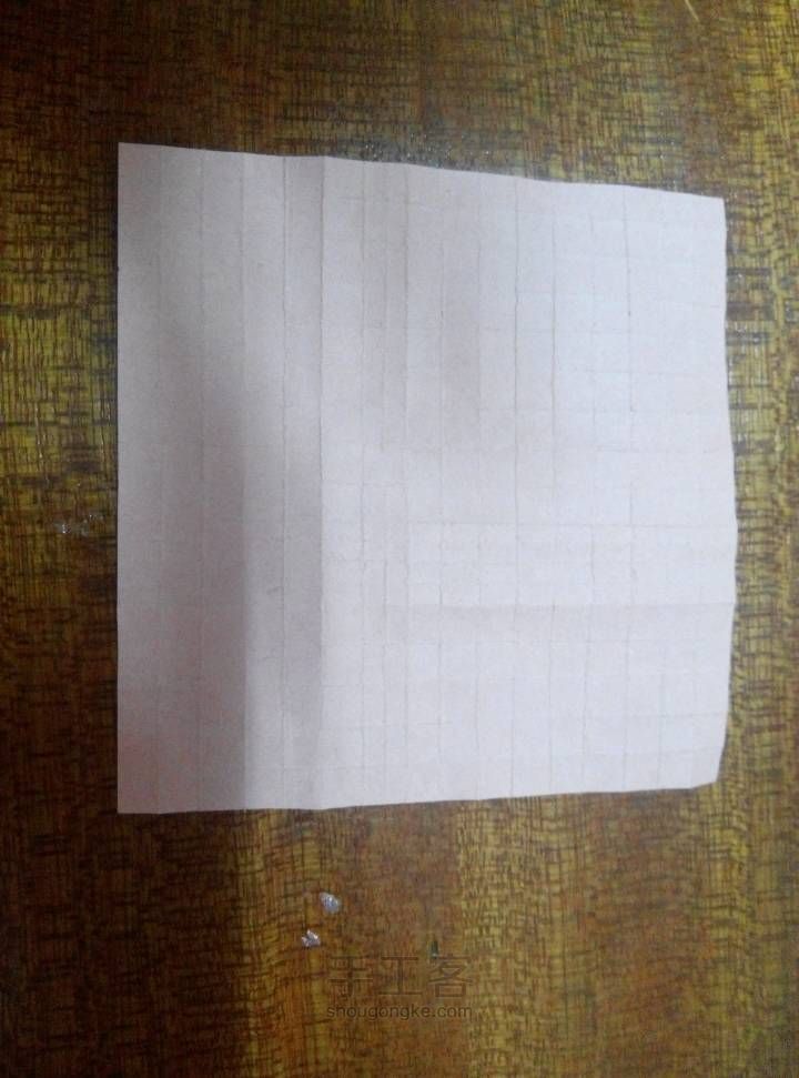 玫瑰千纸鹤 折纸教程 第2步