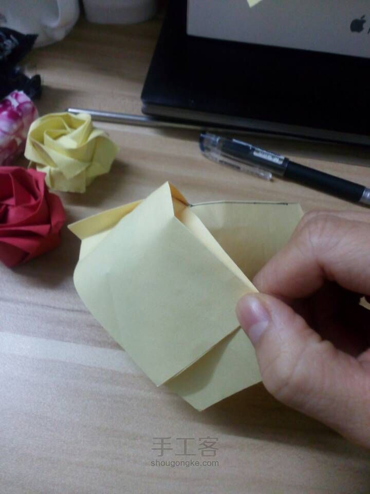 阿布玫瑰 折纸教程 第15步