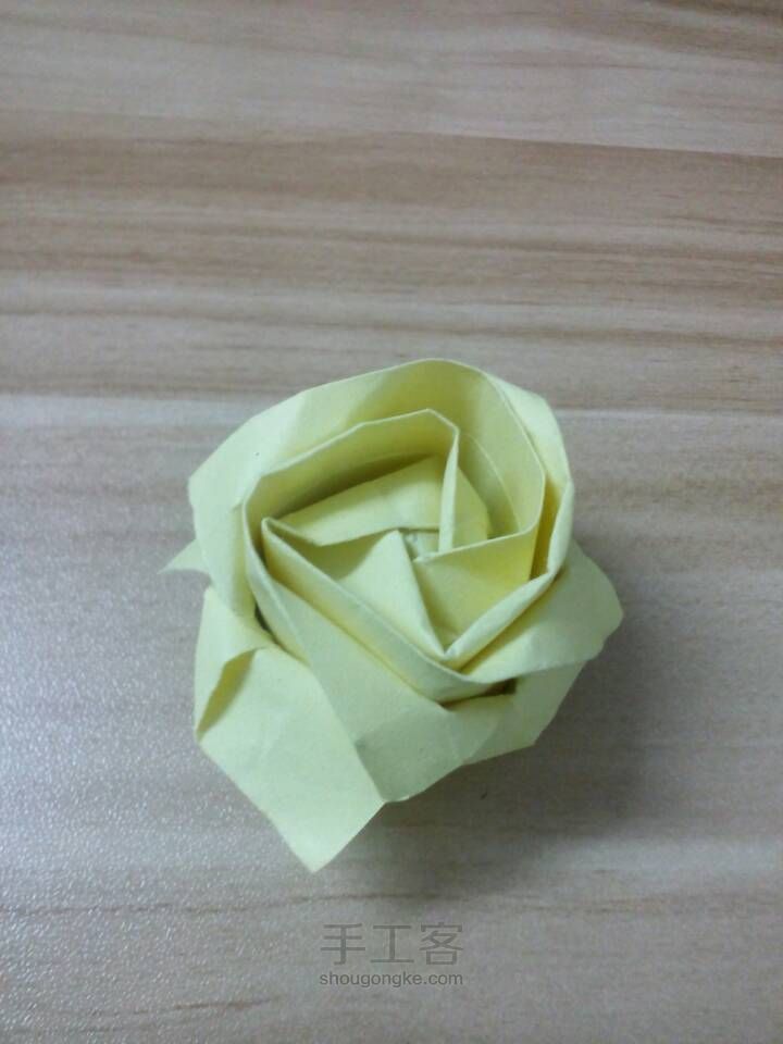 阿布玫瑰 折纸教程 第24步