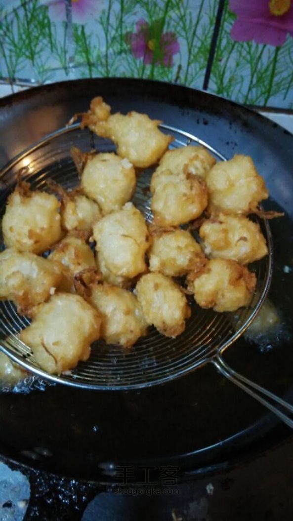 传统美食油炸丸子的制作方法——吃货们，学起来！ 第17步