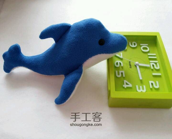 布艺玩具之海豚 第14步