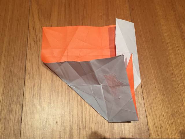 蝴蝶折纸教程 第21步