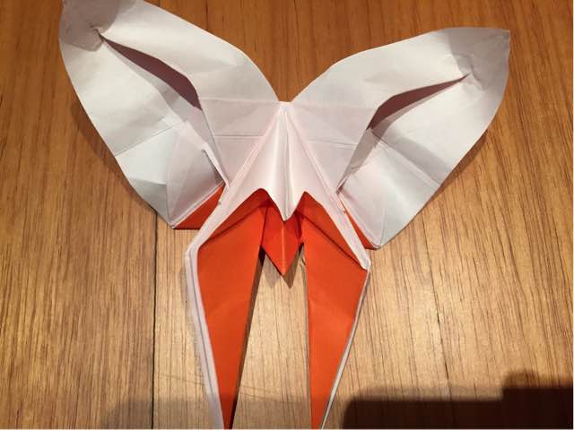 蝴蝶折纸教程 第49步