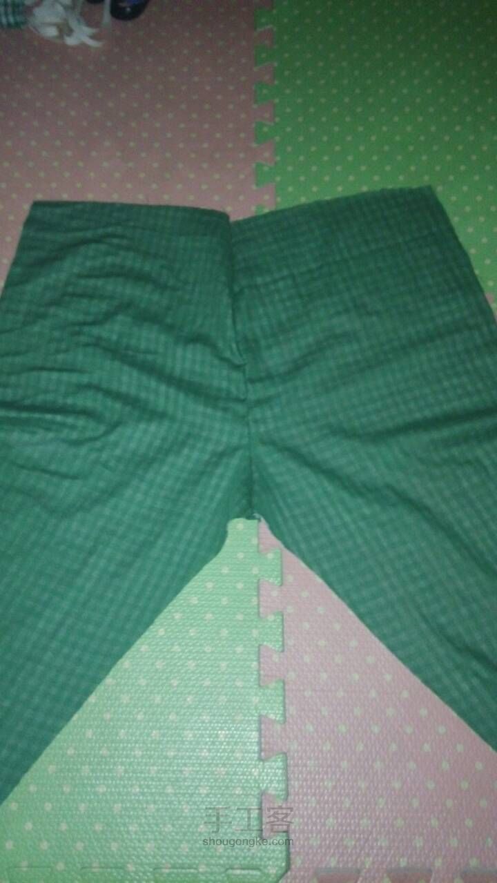 『成品可售』穿起绿色  拥抱春天之棉纱套装 第13步