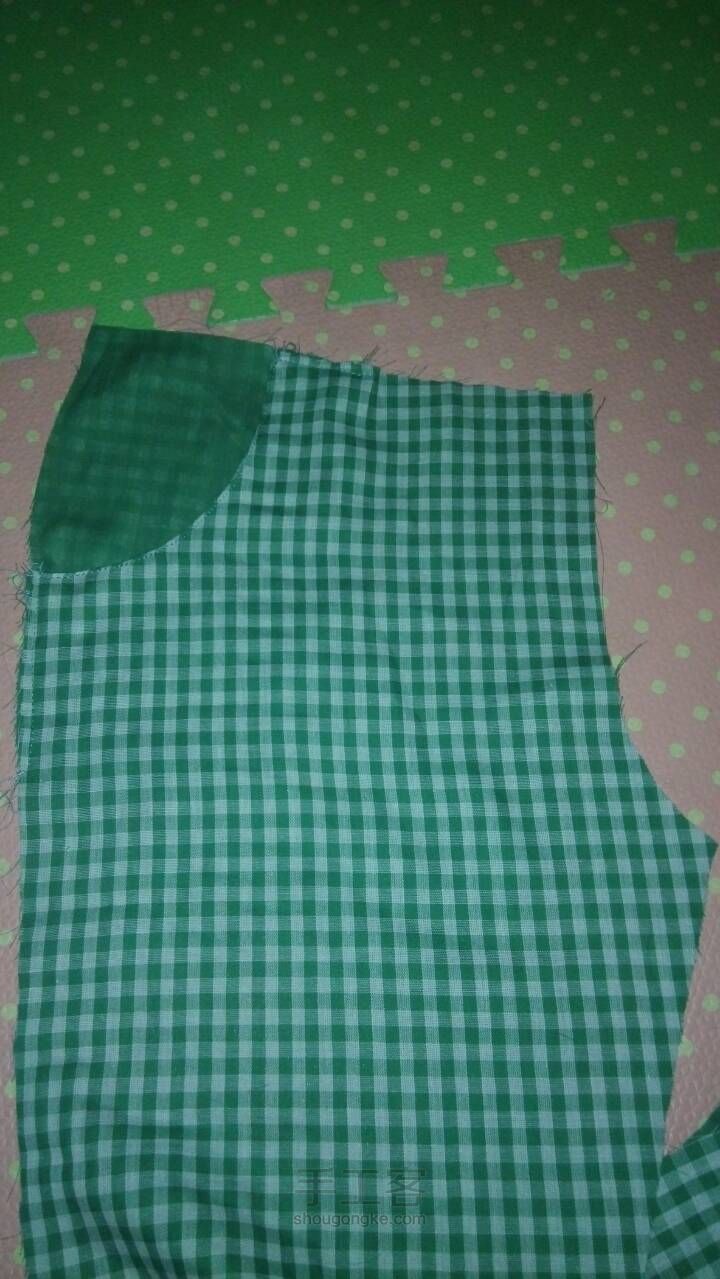 『成品可售』穿起绿色  拥抱春天之棉纱套装 第11步