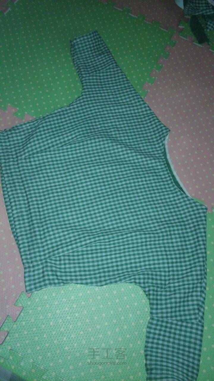 『成品可售』穿起绿色  拥抱春天之棉纱套装 第28步