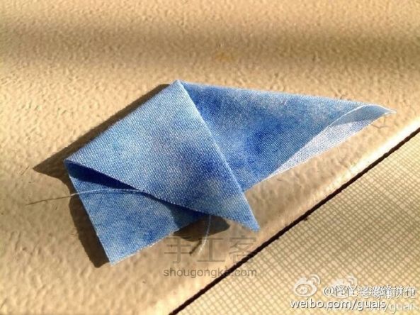 【翾臻拼布】彩虹渐变色蒲团（公益教程} 第5步