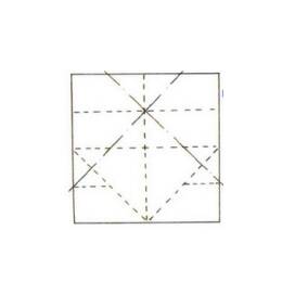 心的表白---字母L、U的心形折法 第2步