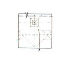 心的表白---字母L、U的心形折法 第5步