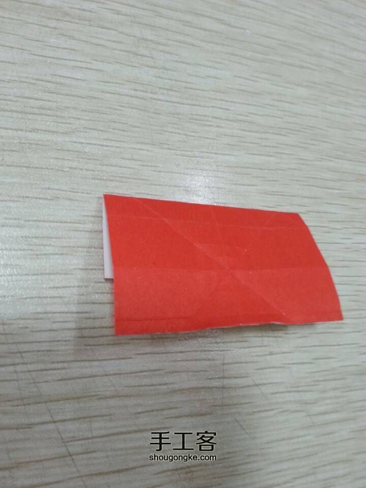 心的表白---字母L、U的心形折法 第6步