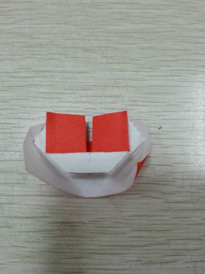 心的表白---字母L、U的心形折法 第8步