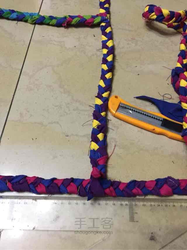 彩虹跳房子游戏 DIY环保玩具 第5步