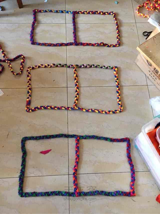 彩虹跳房子游戏 DIY环保玩具 第6步