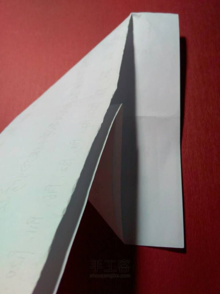 【原创教程】折一个实用的小纸盒 第4步