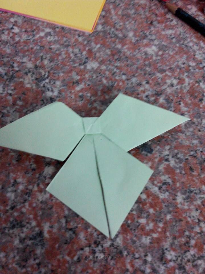 蝴蝶结 折纸教程 第15步
