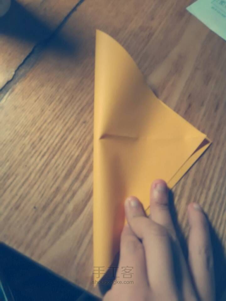 彩色盒 折纸教程 第4步