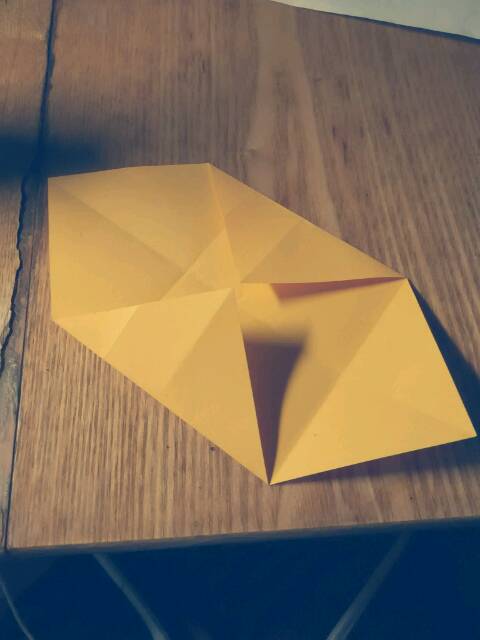 彩色盒 折纸教程 第12步