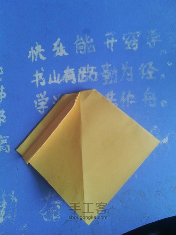 蝴蝶结 折纸教程 第6步
