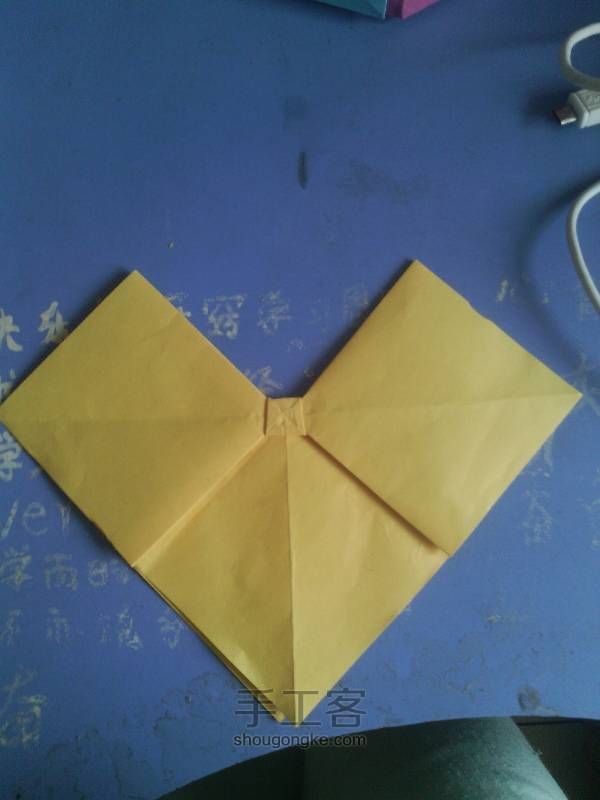 蝴蝶结 折纸教程 第11步