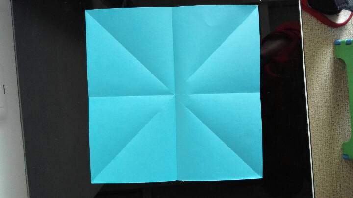 折纸基本折线 第7步