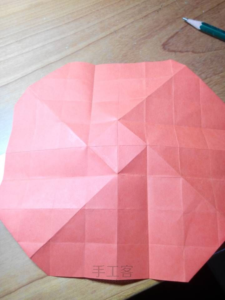 折纸 玫瑰 第15步