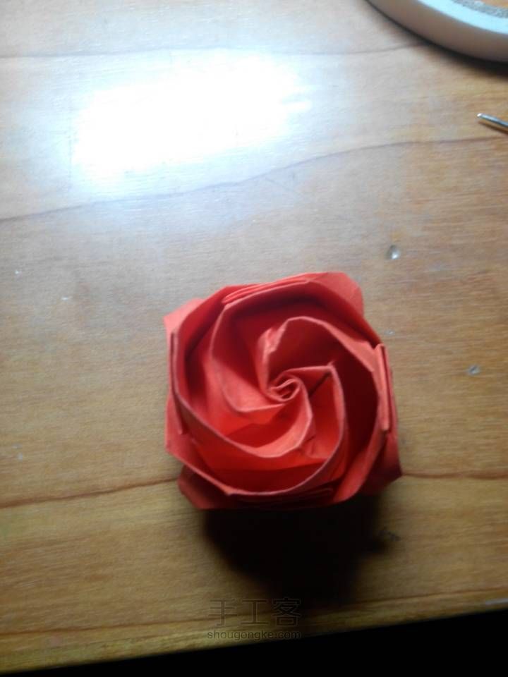 折纸 玫瑰 第52步