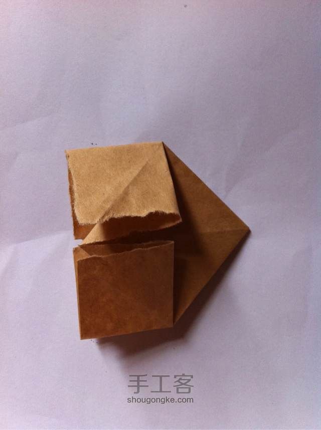 「折纸」最简单的玫瑰『1』 第9步