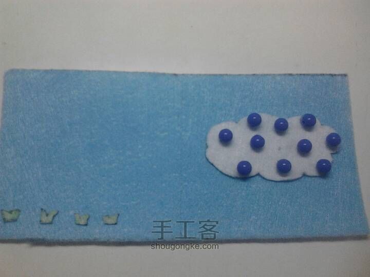 制作不织布可爱钱包 第5步