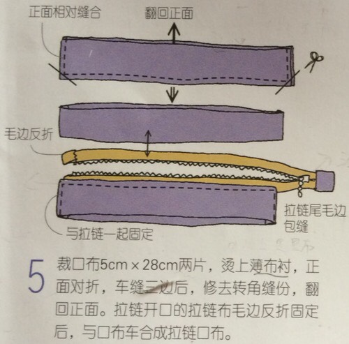 花花提袋（图解是转书上的） 第7步