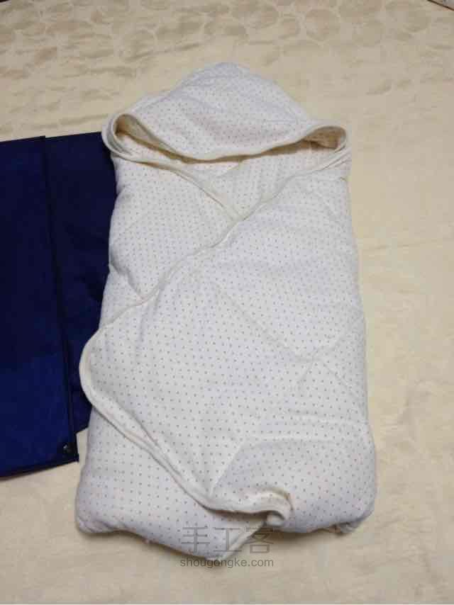天然彩棉婴儿包被 第6步